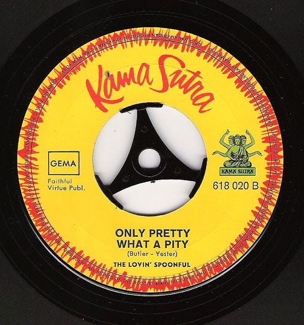 The Lovin' Spoonful : She Is Still A Mystery / Only Pretty, What A Pity (7", Single)