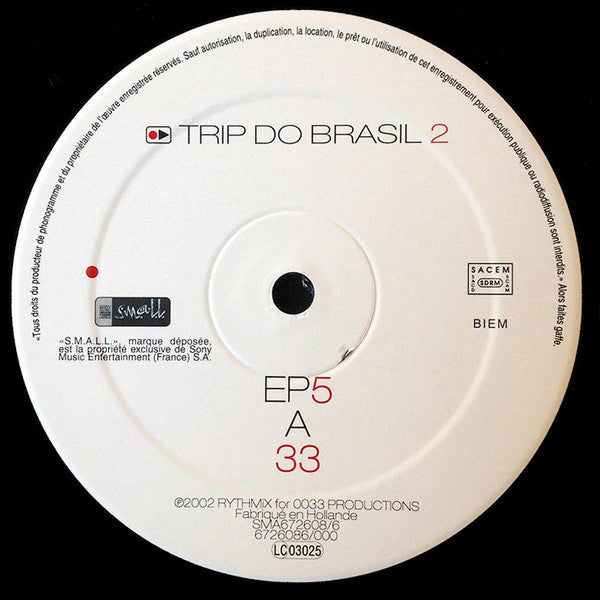 Mental Remedy / Larry Heard : Trip Do Brasil 2 - EP5 (12", EP)