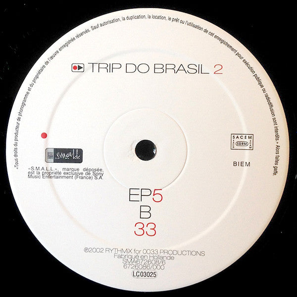 Mental Remedy / Larry Heard : Trip Do Brasil 2 - EP5 (12", EP)