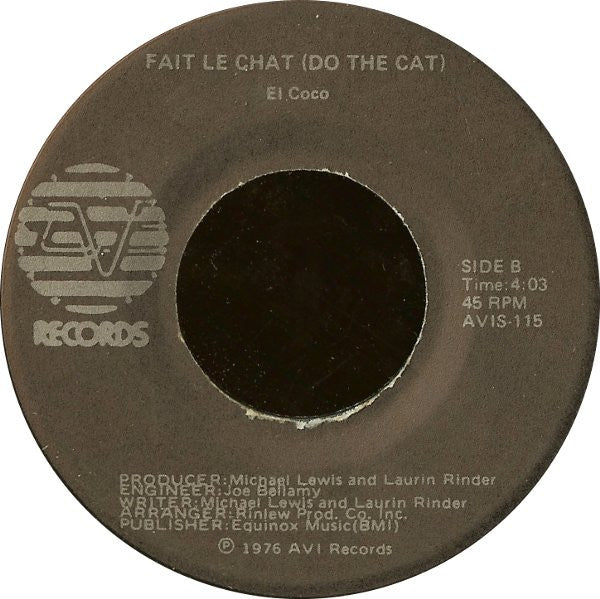El Coco : Lets Get It Together (7", Single, Bla)