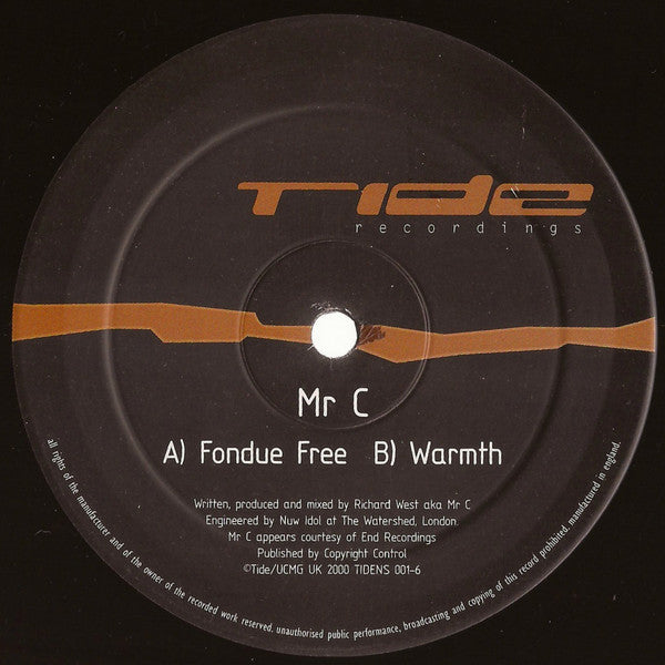 Mr. C : Fondue Free / Warmth (12")