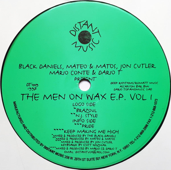 Various : The Men On Wax E.P. Vol 1 (12", EP)