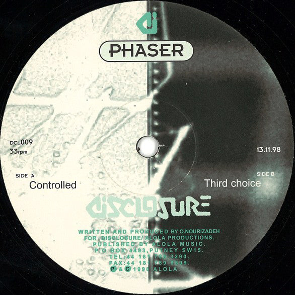 Phaser : Controlled (12")