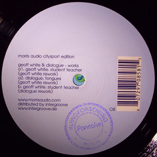 Geoff White & Dialogue : Works (12")