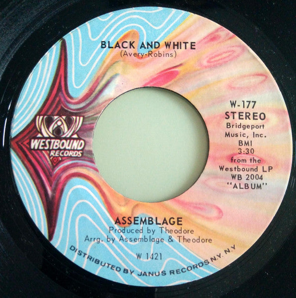 Assemblage : Satisfaction / Black And White (7", Single, Styrene)