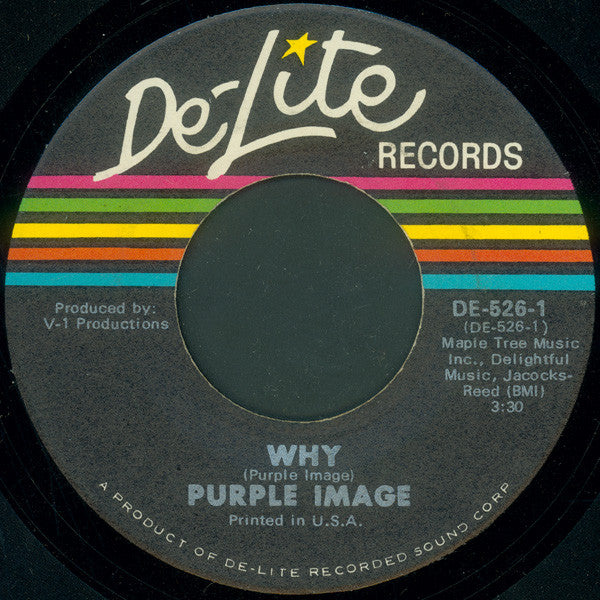 Purple Image : (Marching To.....) A Different Drummer / Why (7")