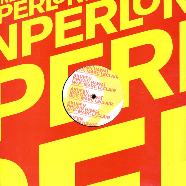 Akufen : Quebec Nightclub (2x12")