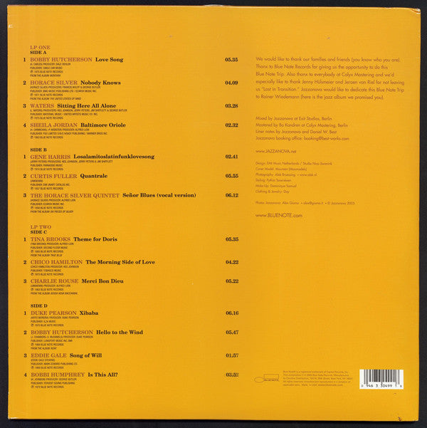 Various : Blue Note Trip - Jazzanova Movin' On (2xLP, Comp, Gat)