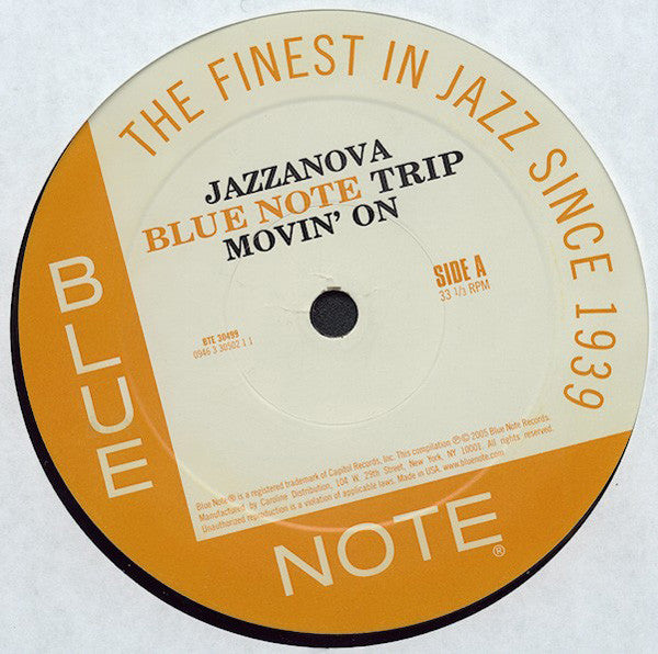 Various : Blue Note Trip - Jazzanova Movin' On (2xLP, Comp, Gat)