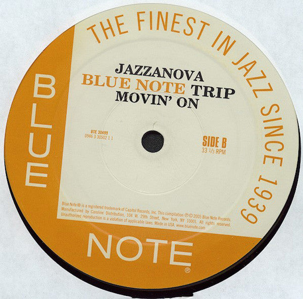 Various : Blue Note Trip - Jazzanova Movin' On (2xLP, Comp, Gat)