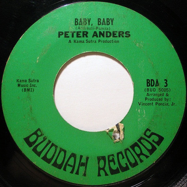 Peter Anders : Sunrise Highway (7", Single)