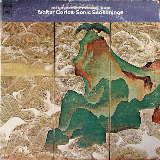 Walter Carlos : Sonic Seasonings (2xLP, Album, Pit)