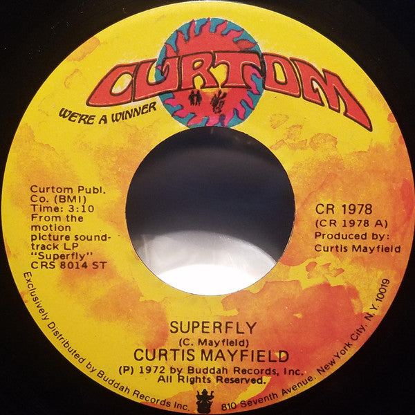 Curtis Mayfield : Superfly (7", Single)