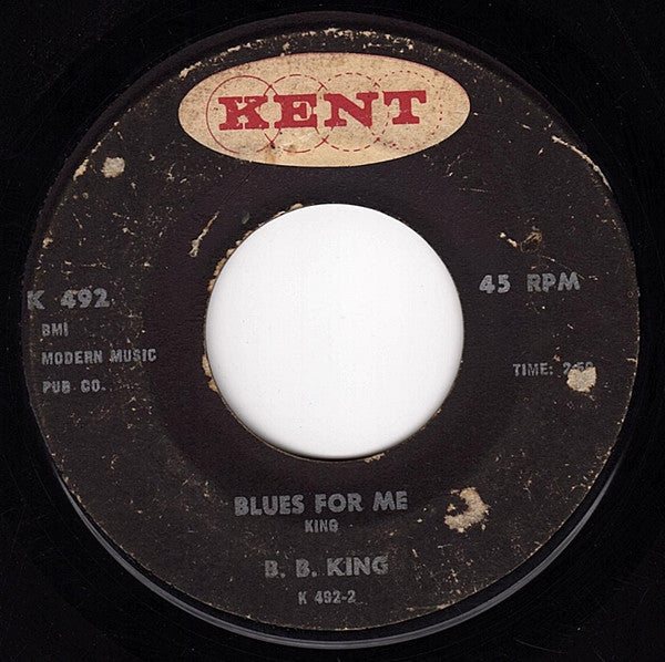 B.B. King : The Woman I Love / Blues For Me (7")