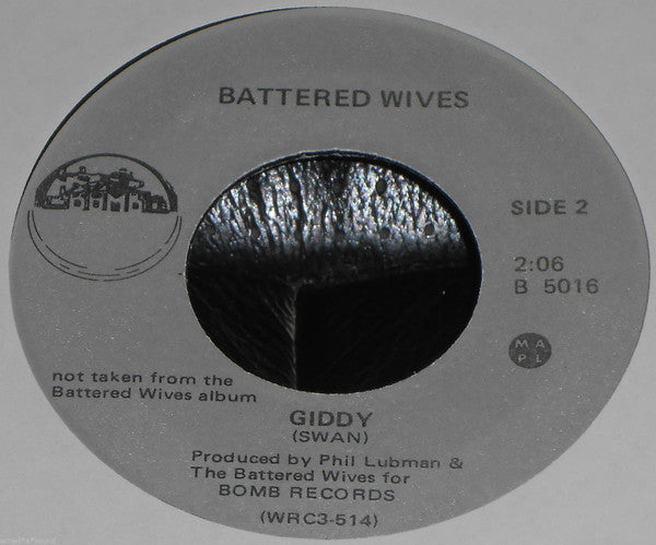Battered Wives : Uganda Stomp (7")