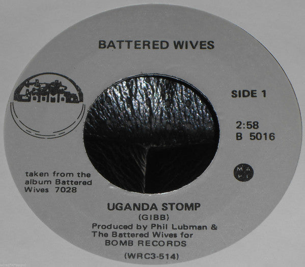 Battered Wives : Uganda Stomp (7")