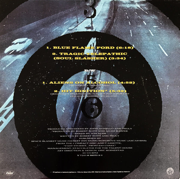 Truly : Blue Flame Ford (10", Single, Ltd, Blu)