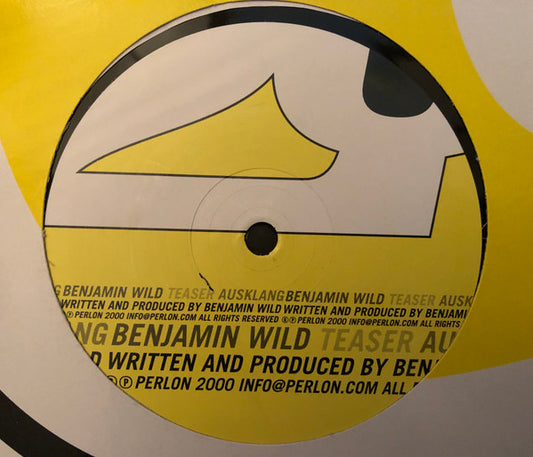 Benjamin Wild : Verschiebungen (12")