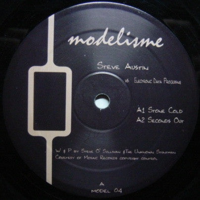 Steve Austin (3) vs. Electronic Data Processing : Untitled (12")