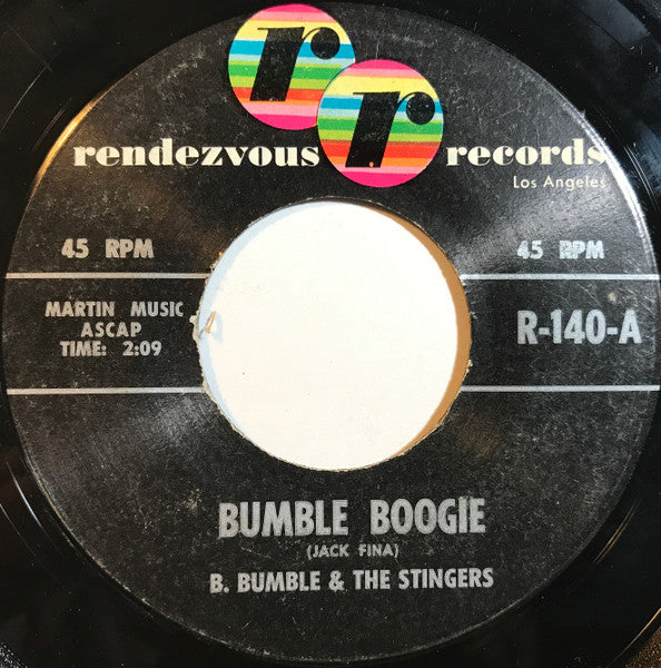 B. Bumble & The Stingers : Bumble Boogie (7", Single)