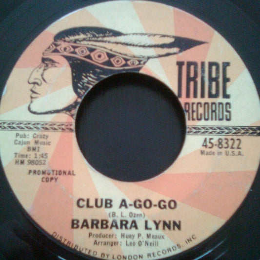 Barbara Lynn : Watch The One (That Brings The Bad News) / Club A-Go-Go (7", Single, Promo)