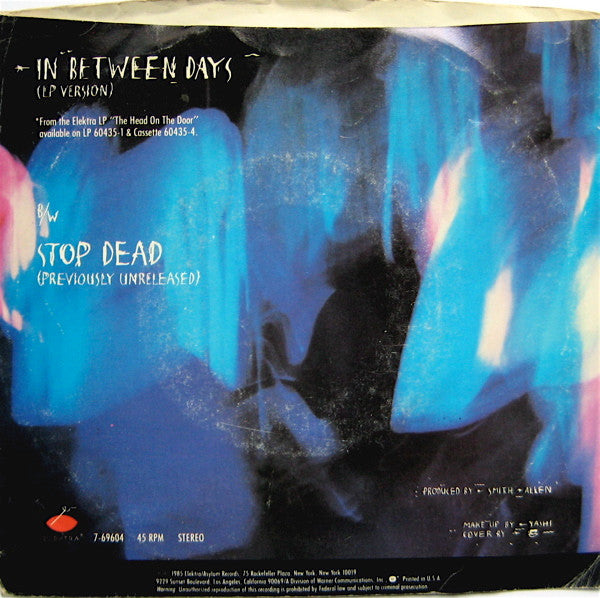 The Cure : In Between Days (7", Single, SP)