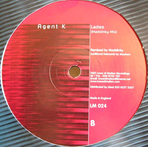 Agent K : Ladies (12")