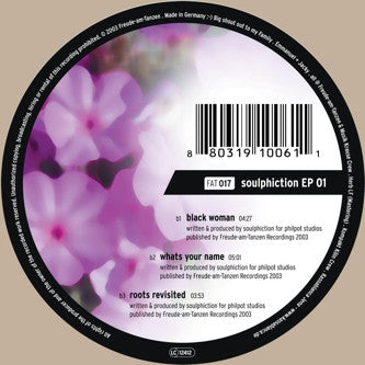 Soulphiction : Soulphiction EP 01 (12", EP)