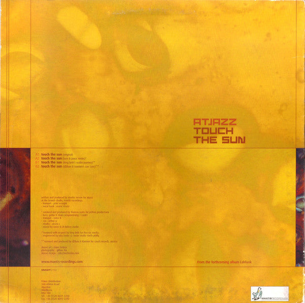 Atjazz : Touch The Sun (12")