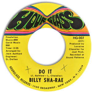 Billy Sha-Rae : Do It / I Found The One (7")