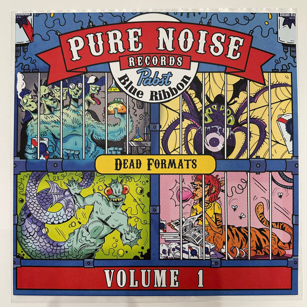 Various : Dead Formats (Volume 1) (LP, Album, Comp, Ltd, Red)