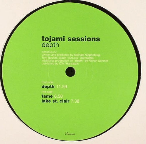 Tojami Sessions : Depth (12")