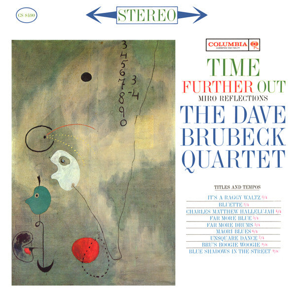 The Dave Brubeck Quartet : Time Further Out (Miro Reflections) (LP, Album, RE, San)