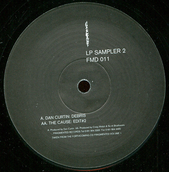 Dan Curtin / The Cause : LP Sampler 2 (12", Smplr)