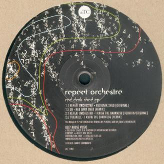 Repeat Orchestra : Red Dark Shed EP (12", EP)