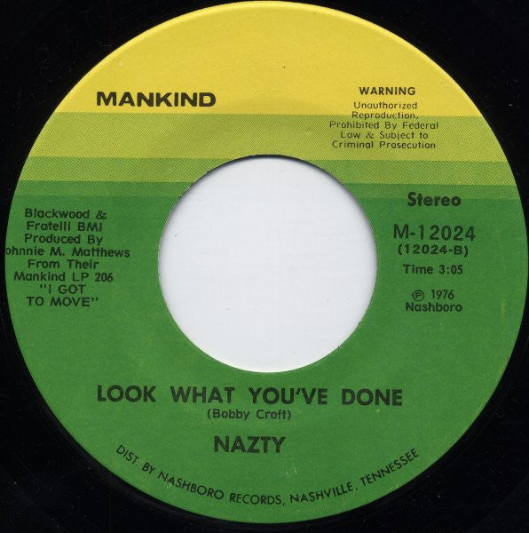 Nazty : It's Summertime (7", Single)