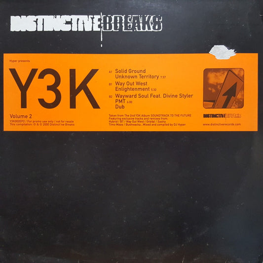 Various : Hyper Presents Y3K: Volume 2 EP2 (12", EP, Promo)
