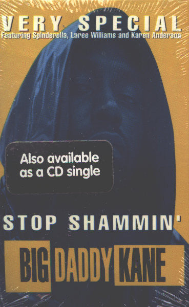 Big Daddy Kane : Very Special/Stop Shammin' (Cass, Single)
