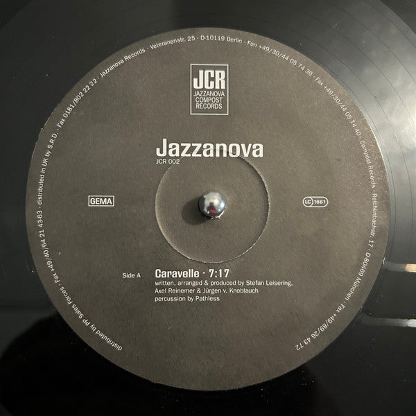 Jazzanova : Jazzanova (12", EP, Blu)