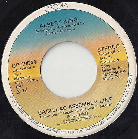 Albert King : Cadillac Assembly Line (7", Single)
