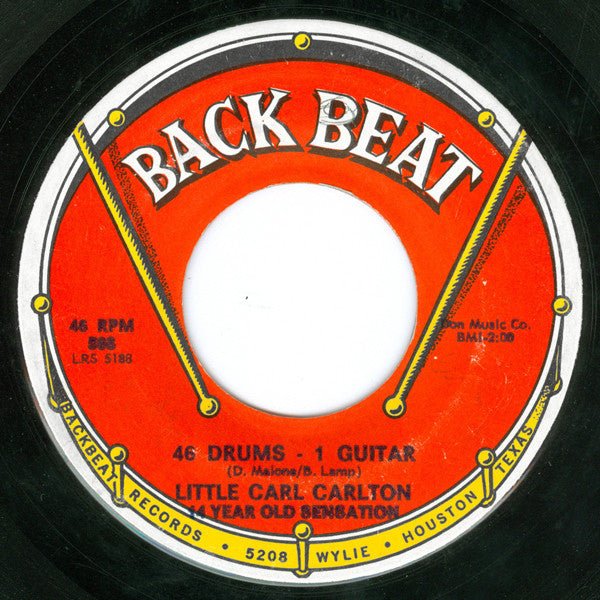Little Carl Carlton* : 46 Drums - 1 Guitar / Why Don't They Leave Us Alone (7", Single)