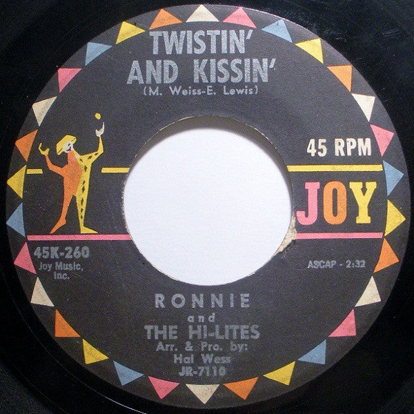 Ronnie And The Hi-Lites* : I Wish That We Were Married (7")