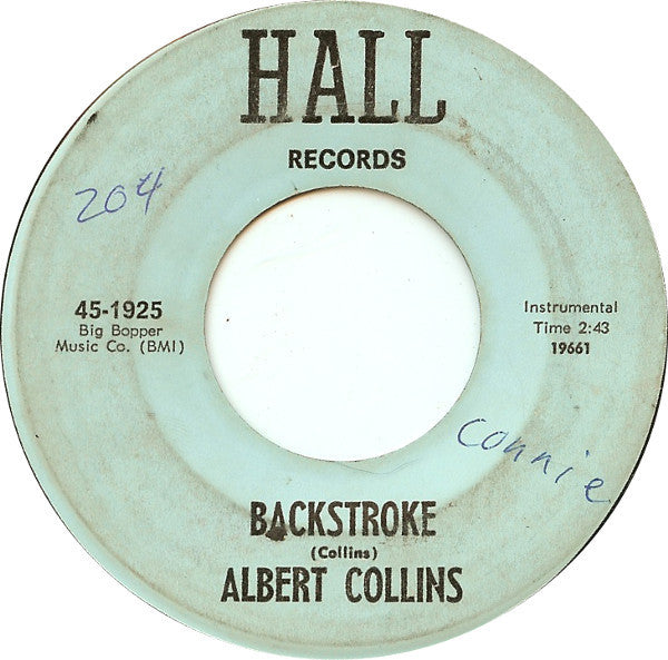 Albert Collins : Thaw-Out (7")
