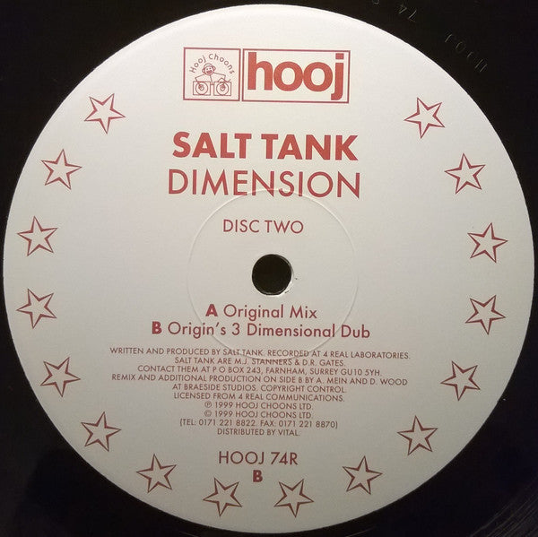 Salt Tank : Dimension  (12", 2/2)