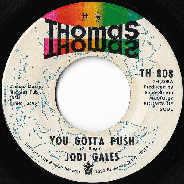 Jodi Gales : You Gotta Push (7", Single, ARP)