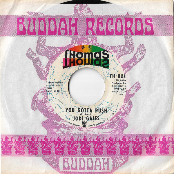 Jodi Gales : You Gotta Push (7", Single, ARP)