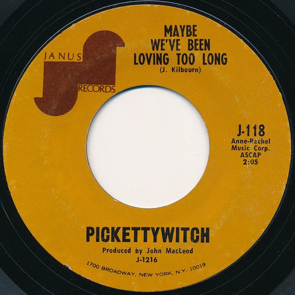 Pickettywitch : That Same Old Feeling  (7", Single, Styrene)
