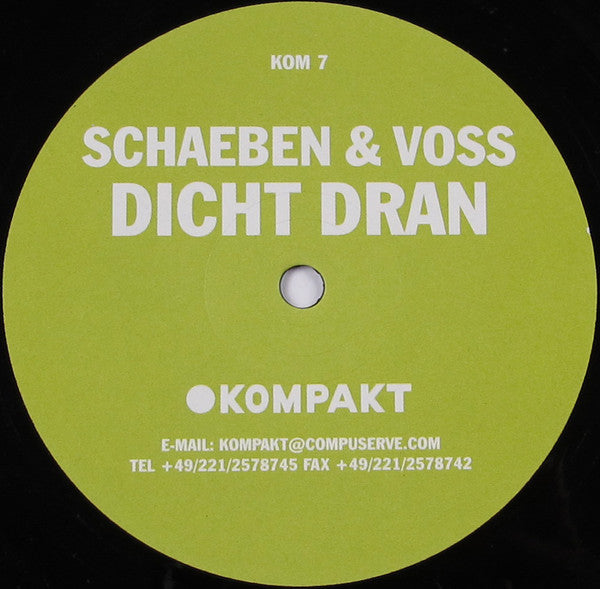 Schaeben & Voss : Dicht Dran (12", EP)