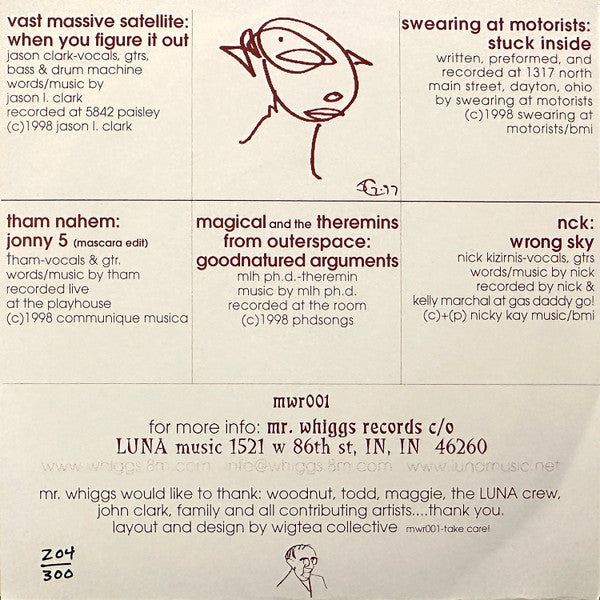 Various : Hydroponic Mascara Vol. 1 (7", Comp, Ltd, Red)