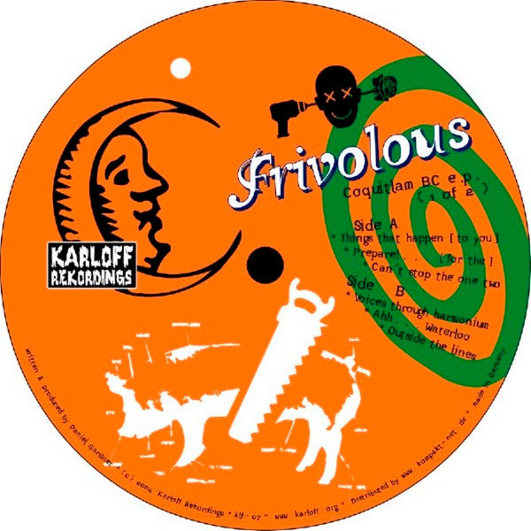 Frivolous : Coquitlam BC EP (1 Of 2) (12", EP)